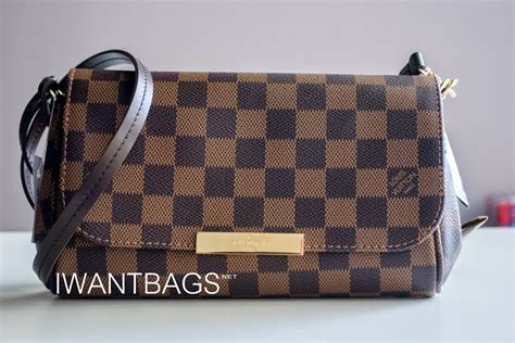 louis vuitton n41276|LOUIS VUITTON Damier Favorite PM N41276 Shoulder Bag .